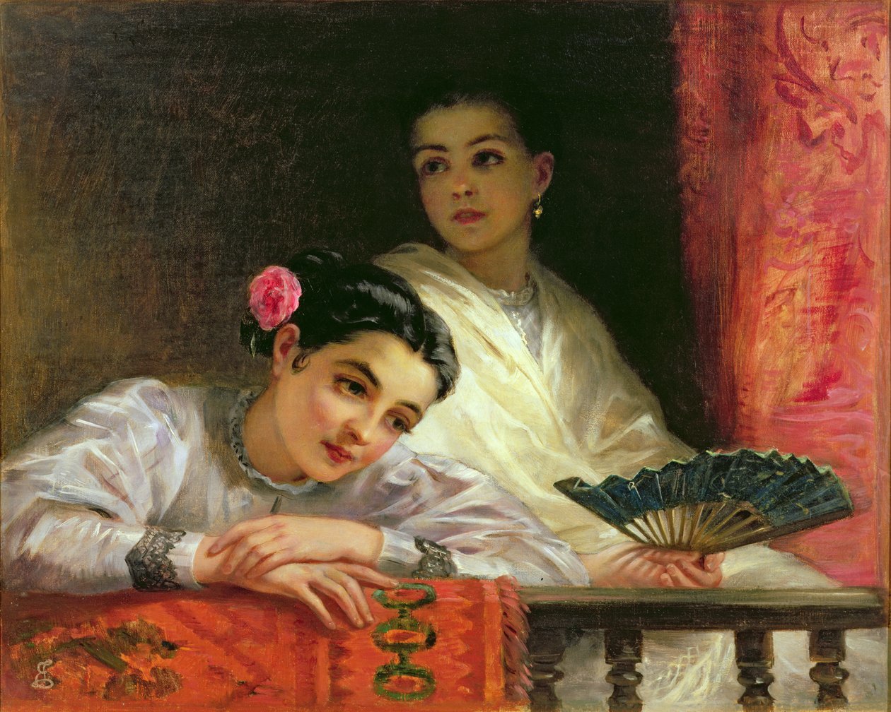 Balkong, 1875 av Edwin Longsden Long