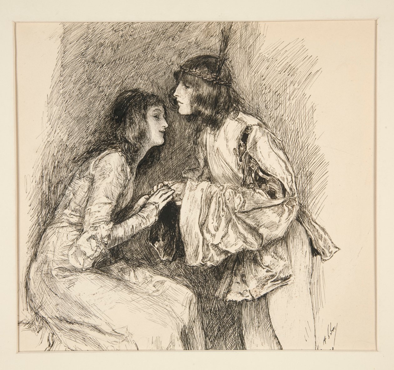 Bassanio: av Edwin Austin Abbey