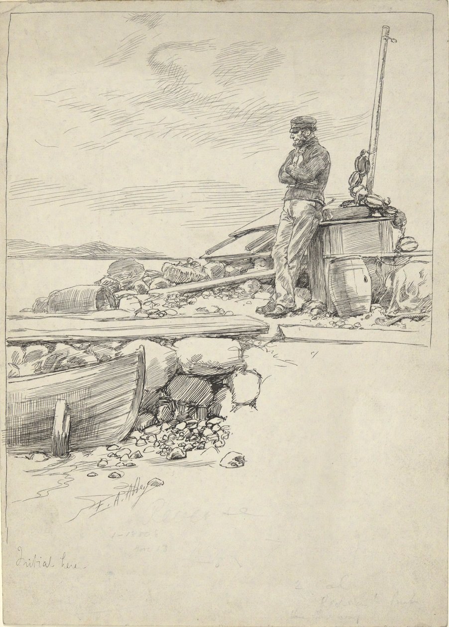 Kapten Sandy av Edwin Austin Abbey