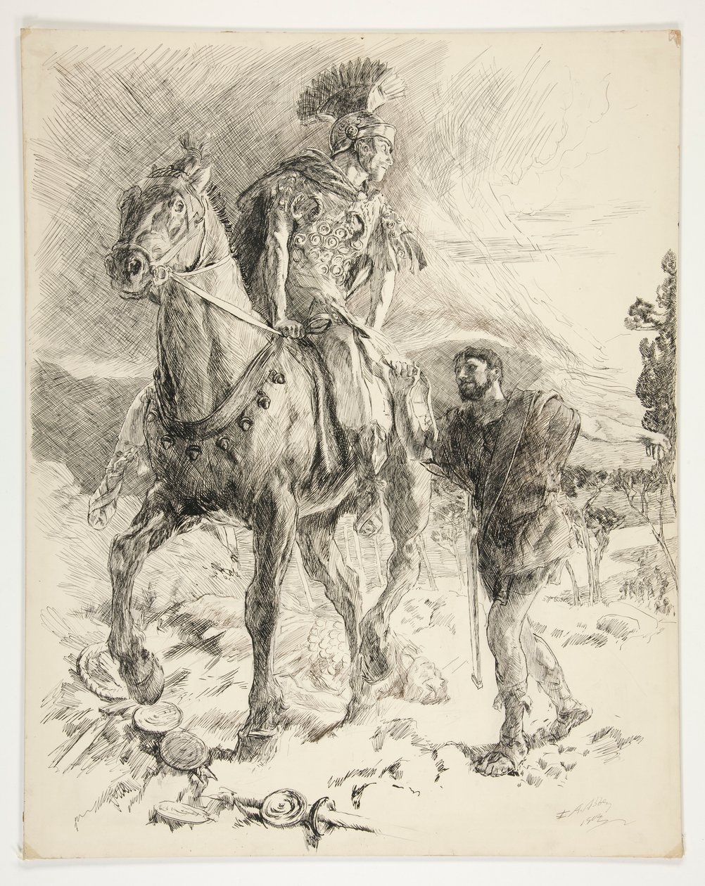 Cassius: av Edwin Austin Abbey