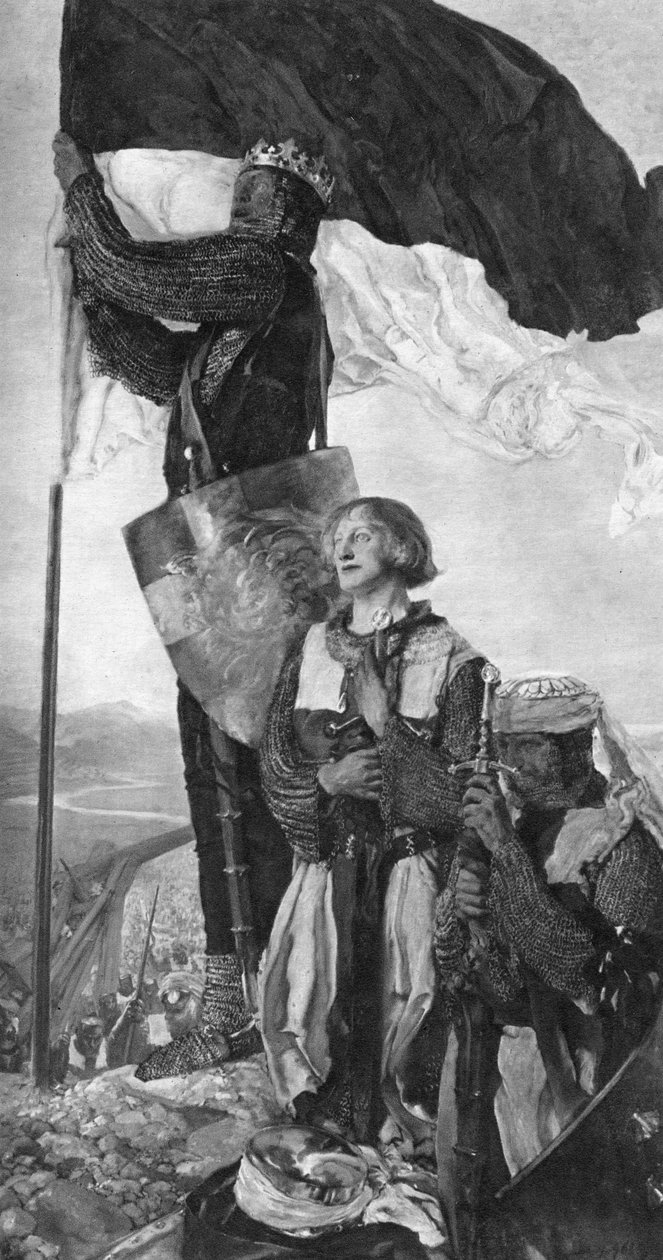 Korsfarare ser Jerusalem, 1901. av Edwin Austin Abbey