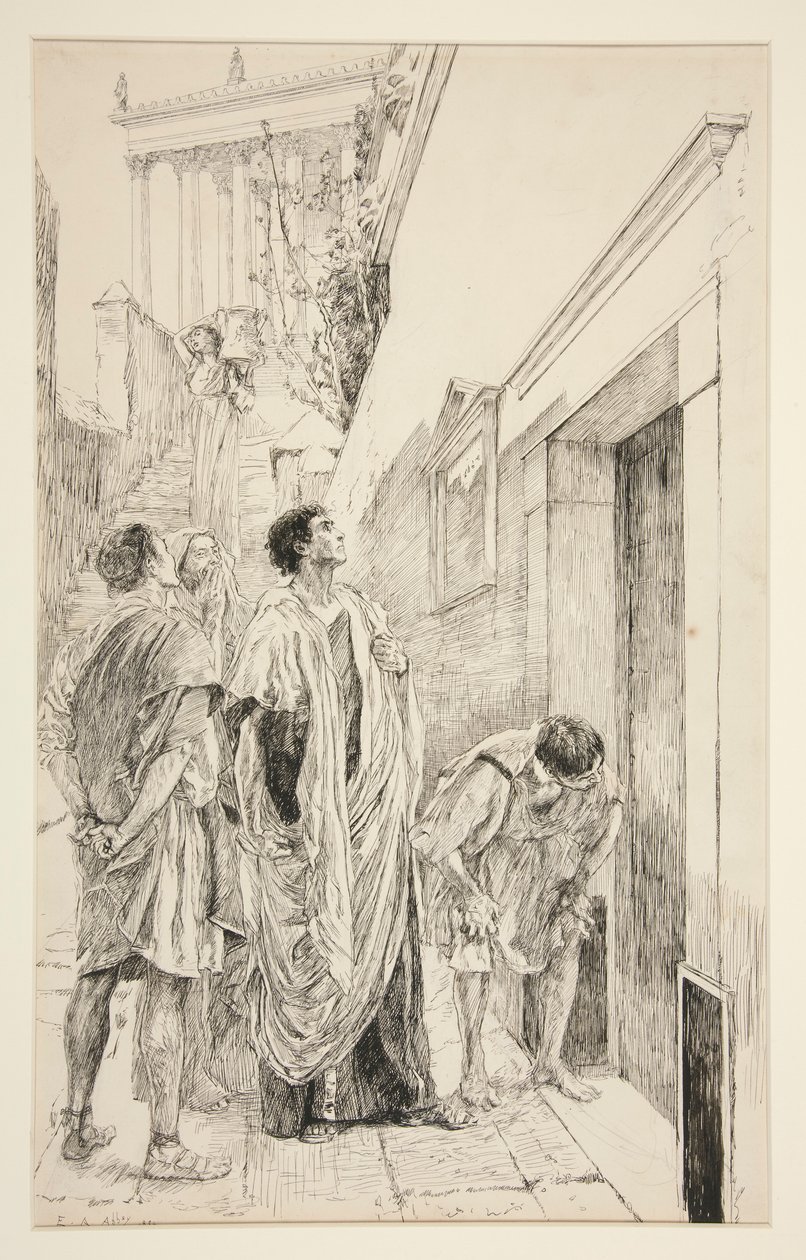 Efesos väg: av Edwin Austin Abbey