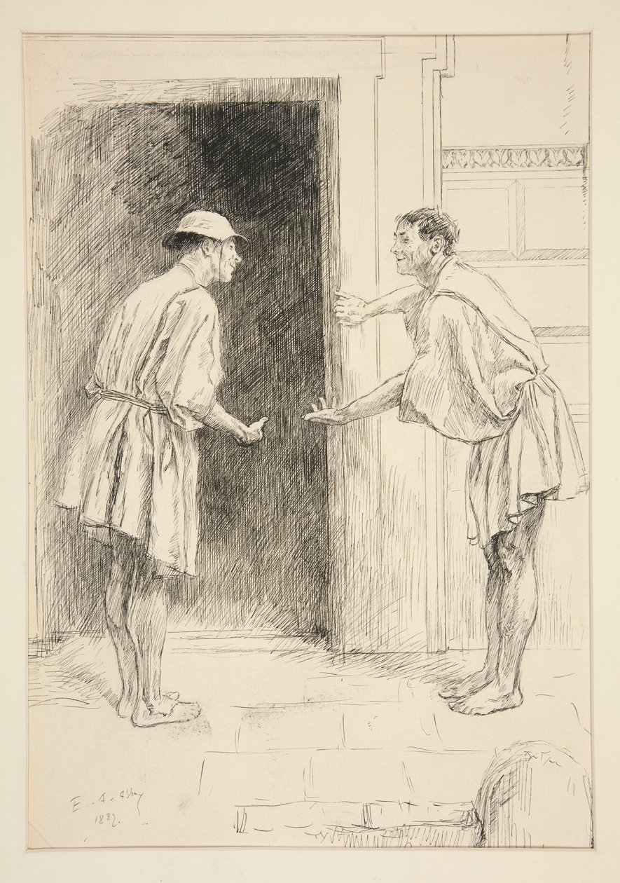 Efesos väg: av Edwin Austin Abbey