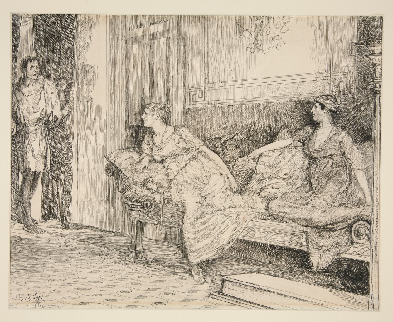 Efesos väg: av Edwin Austin Abbey
