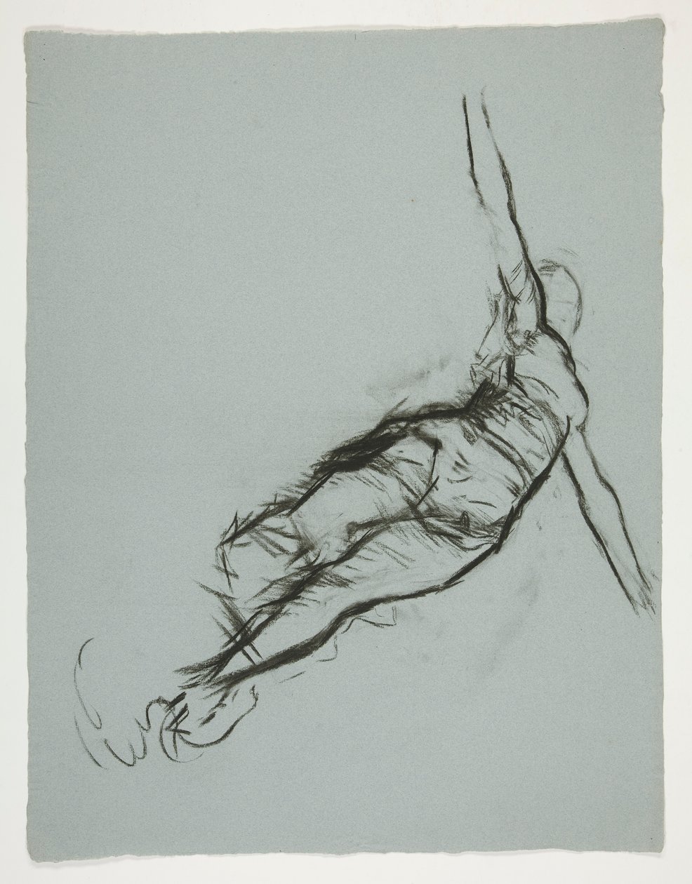 Figurstudie för av Edwin Austin Abbey