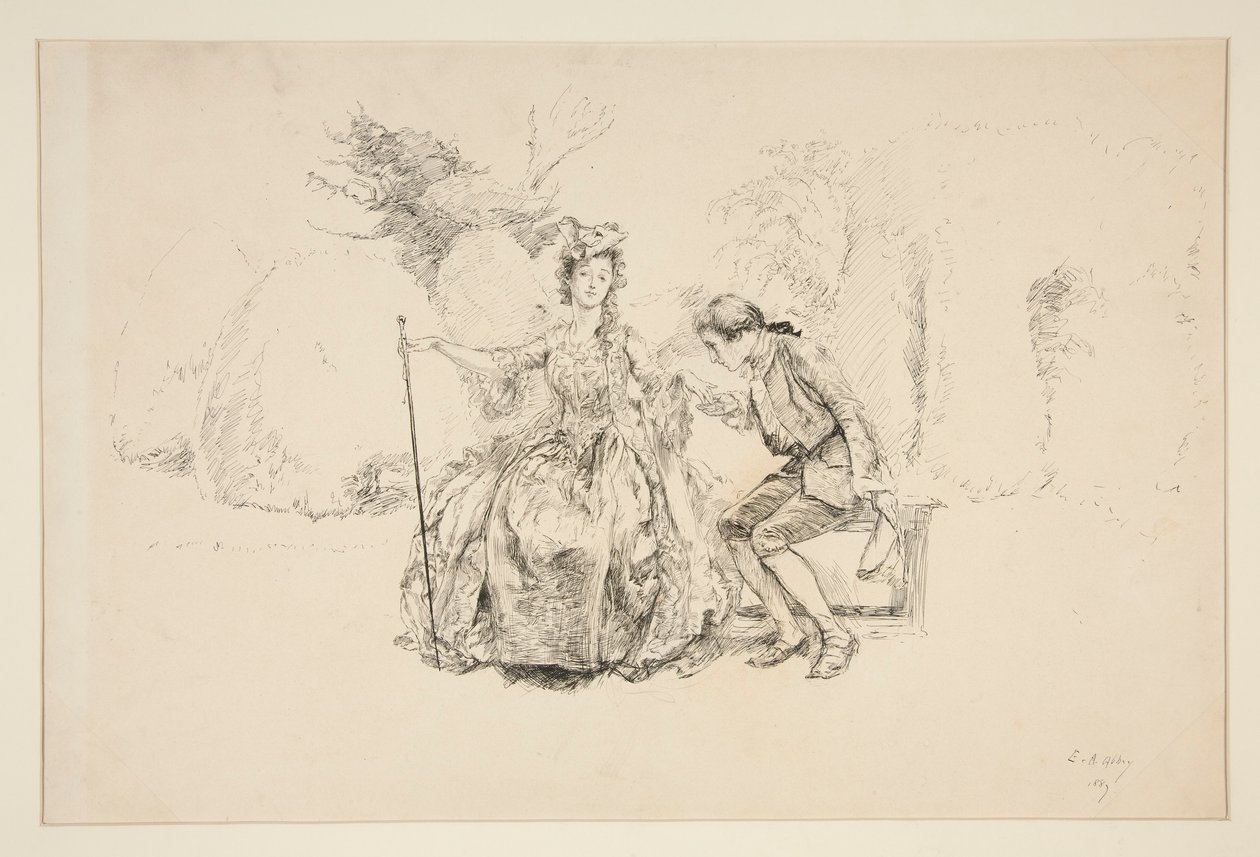 Illustration för av Edwin Austin Abbey