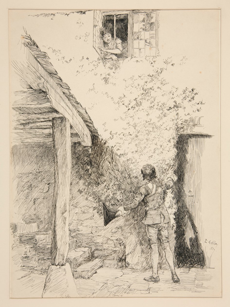 Illustration för av Edwin Austin Abbey