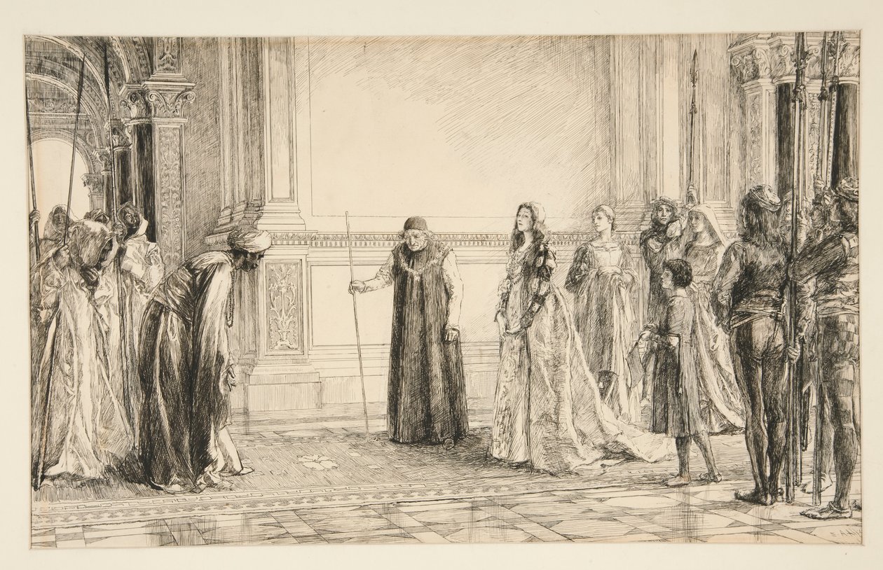 Prins av Marocko: av Edwin Austin Abbey