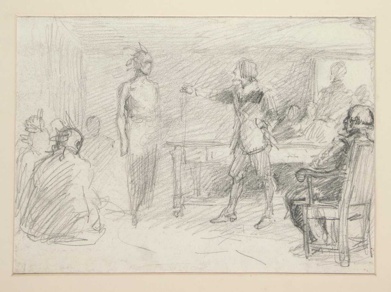 Studera inför av Edwin Austin Abbey