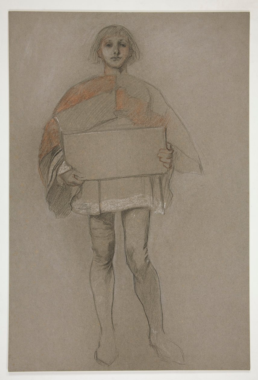 Studera inför av Edwin Austin Abbey