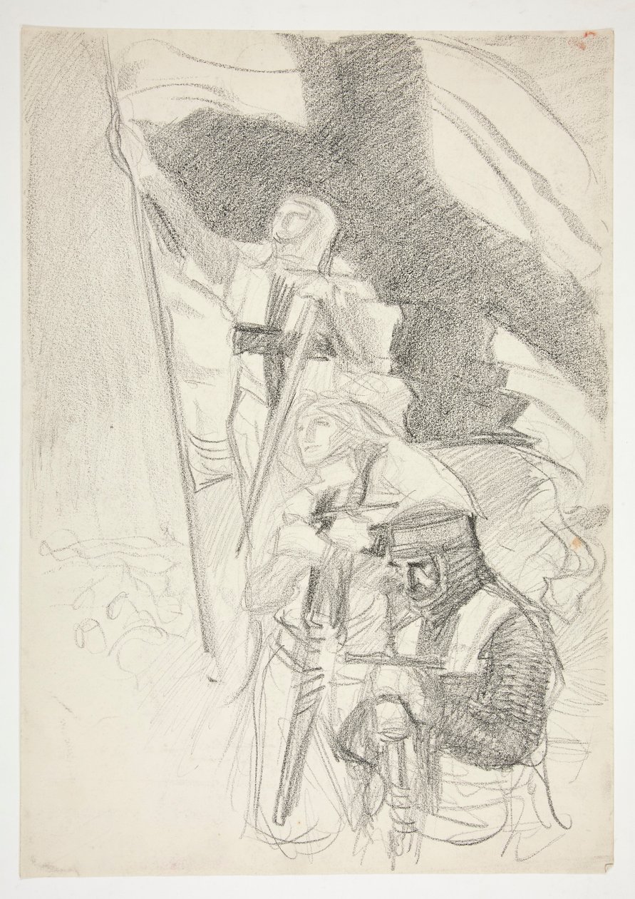Studera inför av Edwin Austin Abbey