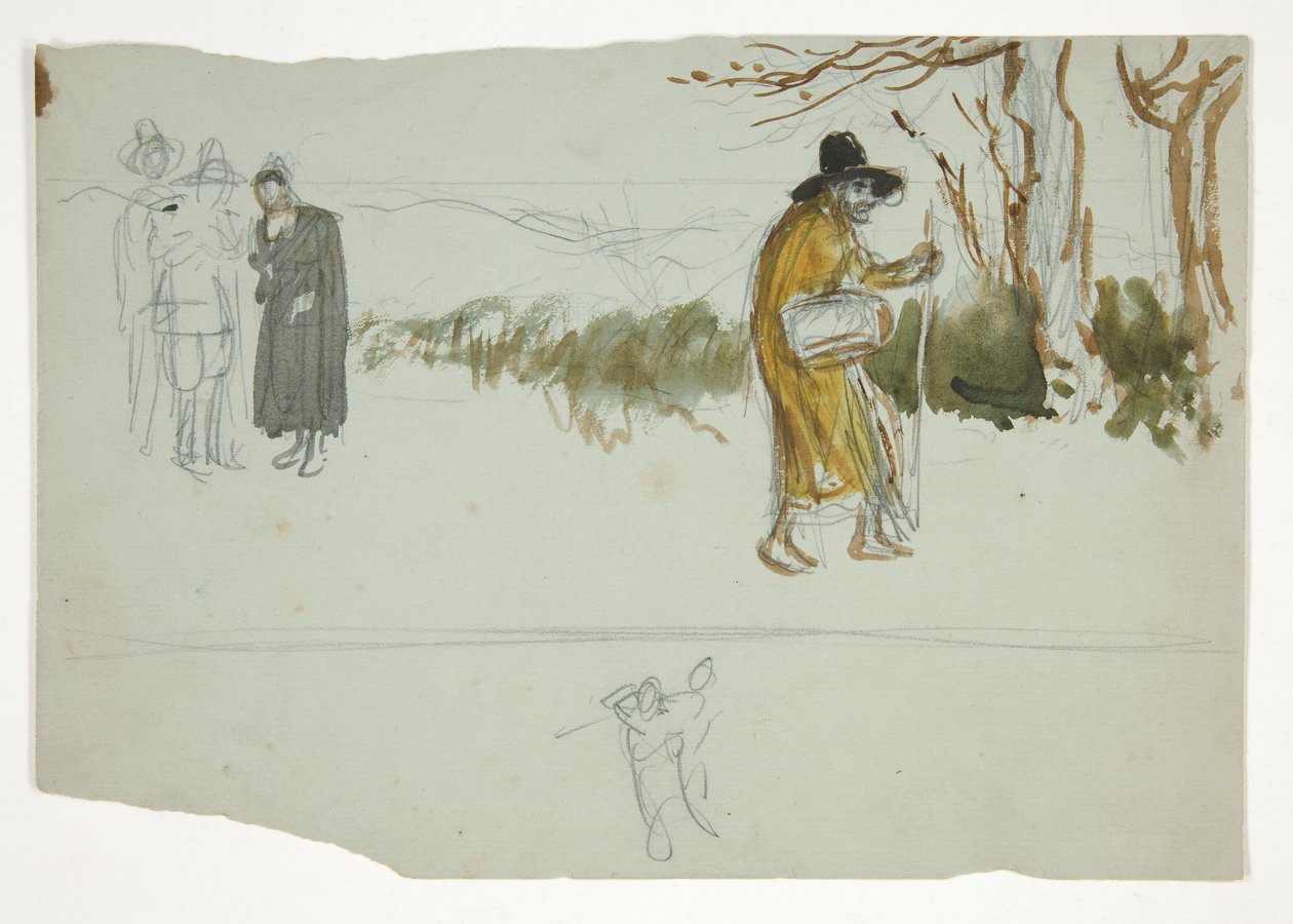 Studera inför av Edwin Austin Abbey