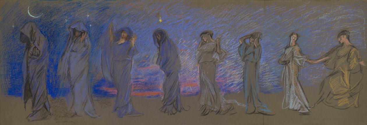 Timmarna av Edwin Austin Abbey