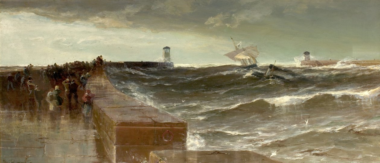 Efter tre dagars storm, 1885 av Edwin Ellis