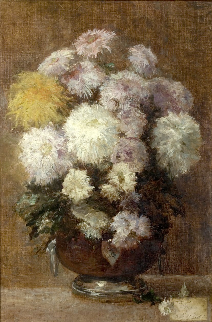 Krysantemum, 1892 av Edwin Ellis