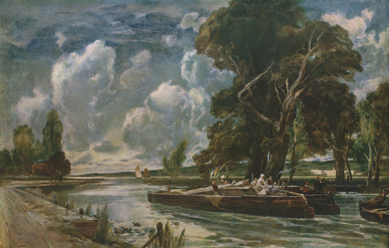 Kaptenernas födelsedag, sent 1800-tal, c1930. av Edwin Ellis