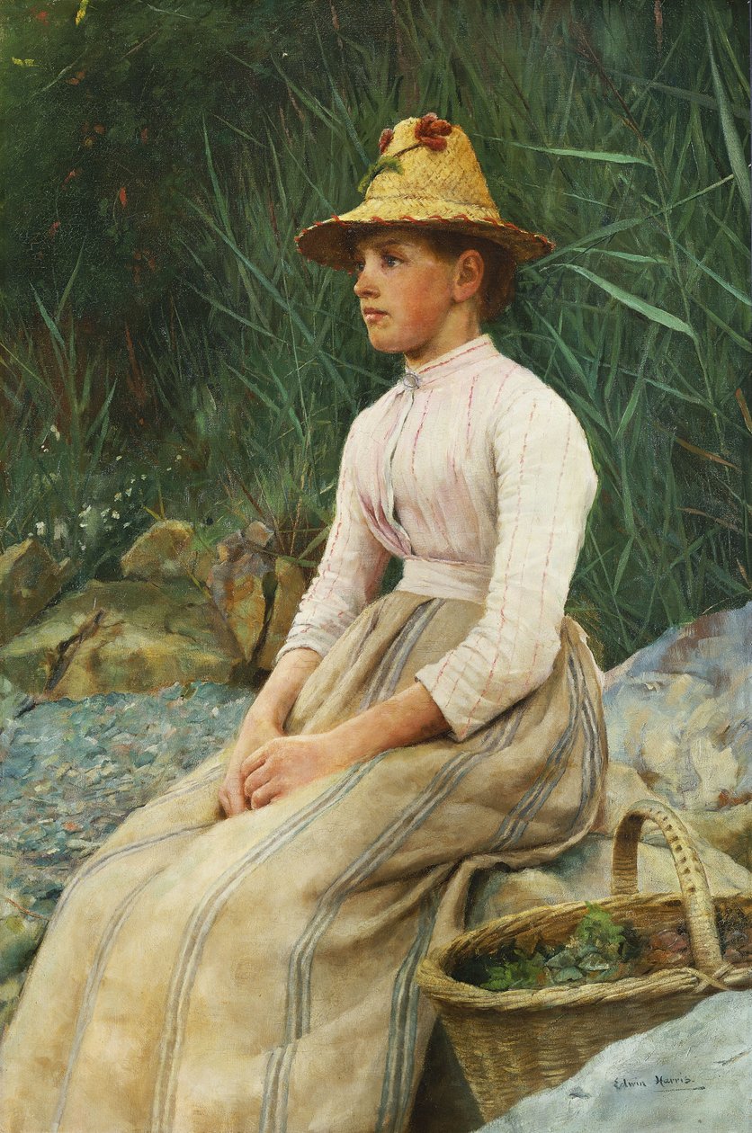 Musseltjejen, av Edwin Harris