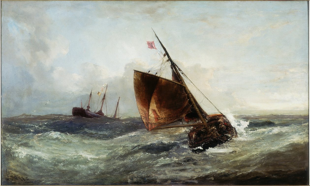 Grov passage av Edwin Hayes