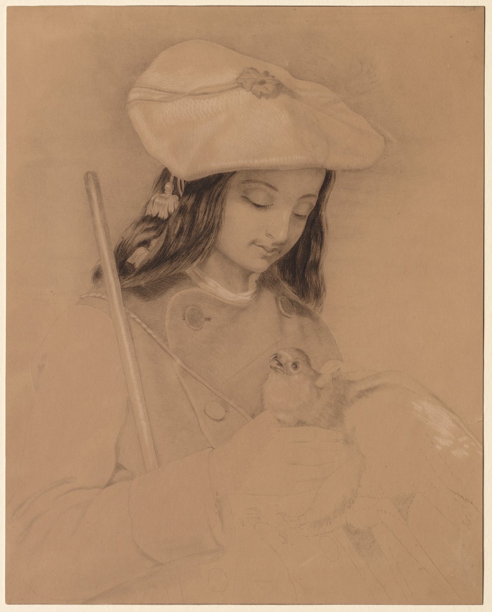 Highland Lassie av Edwin Henry Landseer