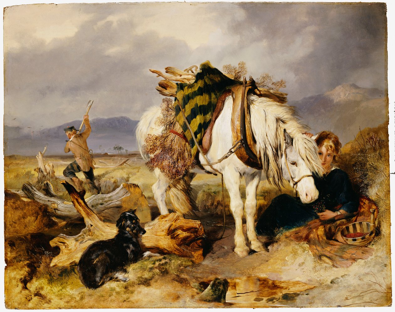 Vedskäraren av Edwin Landseer