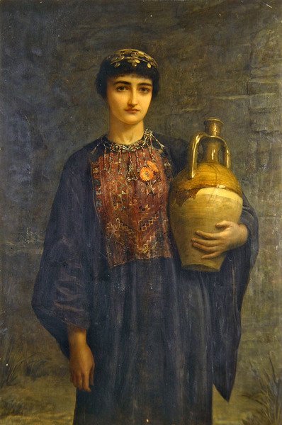 Betlehem (olja på duk) av Edwin Longsden Long