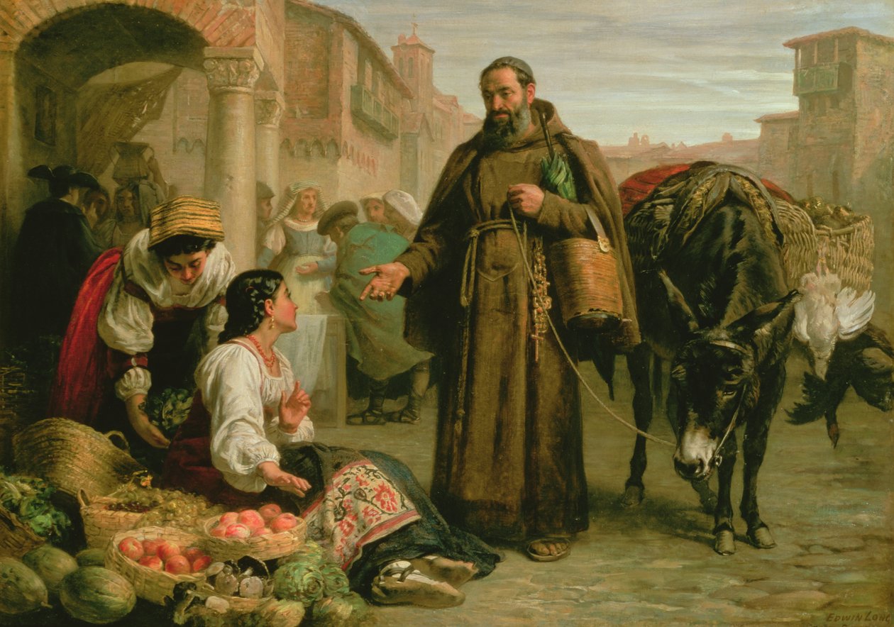 Spanska staden av Edwin Longsden Long