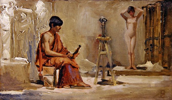 Konstnärens modell av Edwin Longsden Long