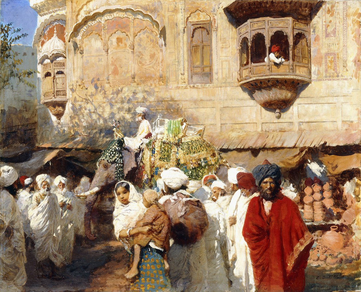 En gata i Jodphur, Indien, av Edwin Lord Weeks