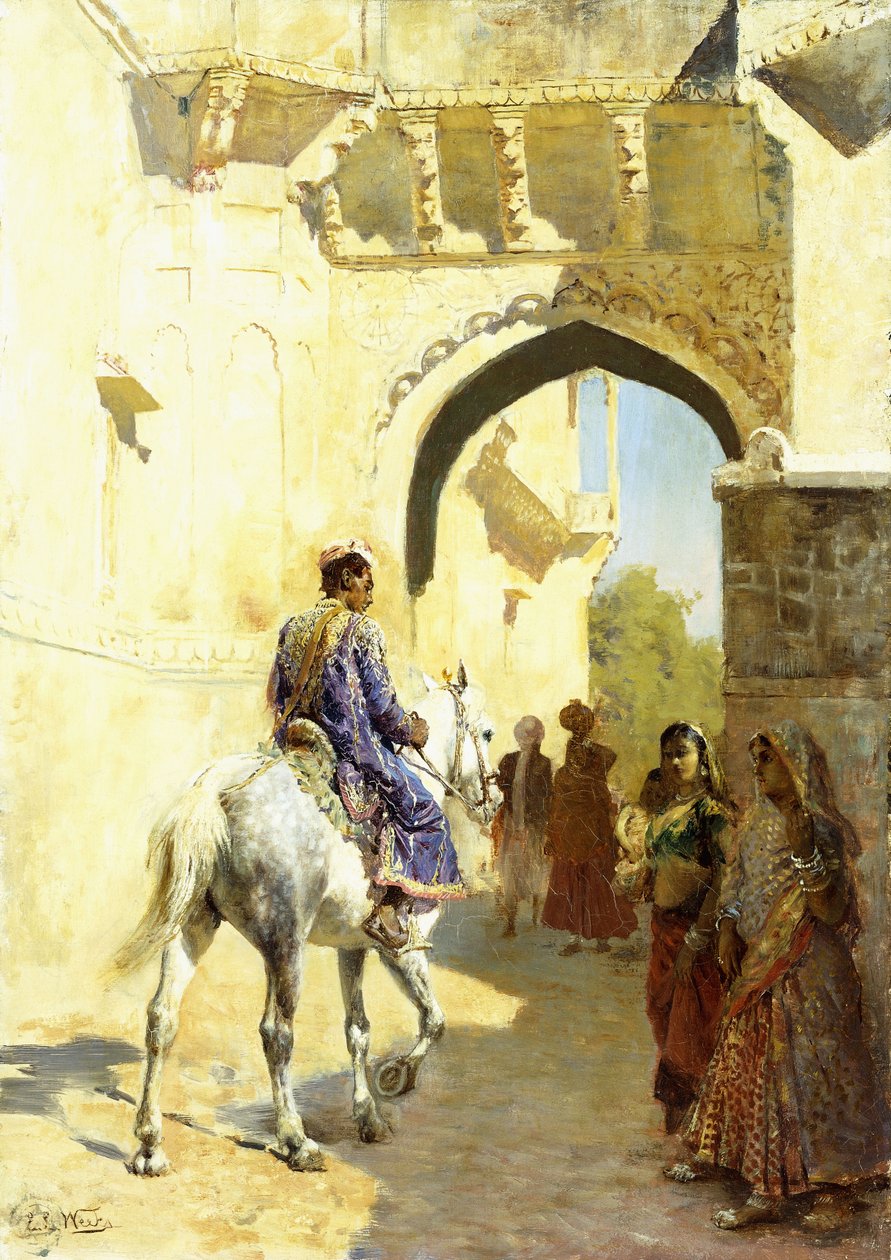 En arabisk scen, 1884-89 av Edwin Lord Weeks