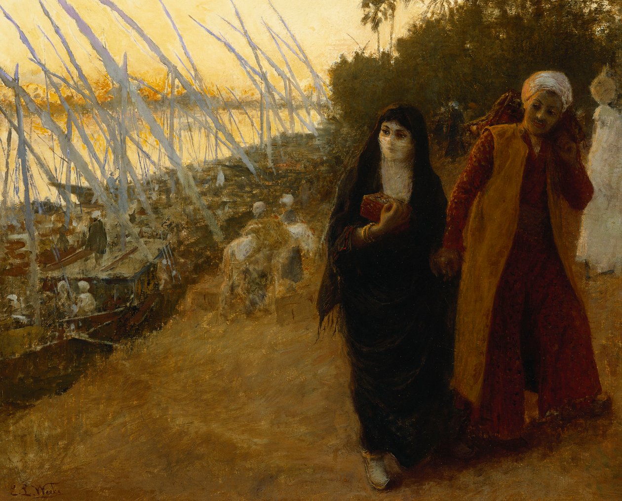 Vid Nilen, av Edwin Lord Weeks