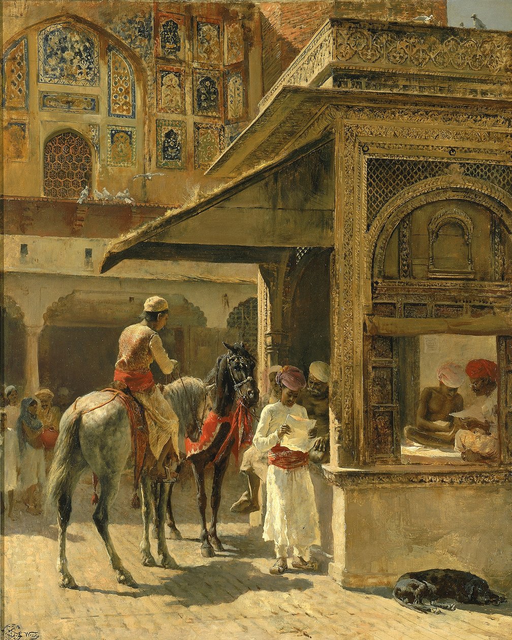 Hinduiska köpmän av Edwin Lord Weeks
