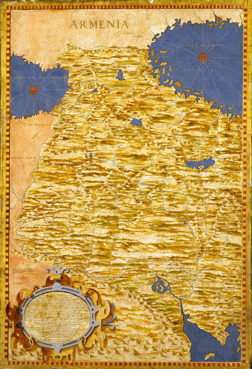 Mellanöstern- Georgien, Armenien, Azerbajdzjan, Irak, Västra Iran av Ignazio Danti