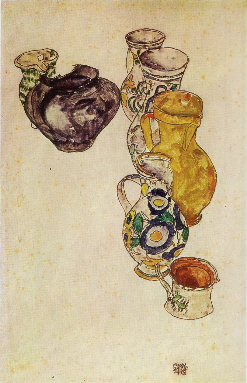  Peasants Jugsn: nn av Egon Schiele