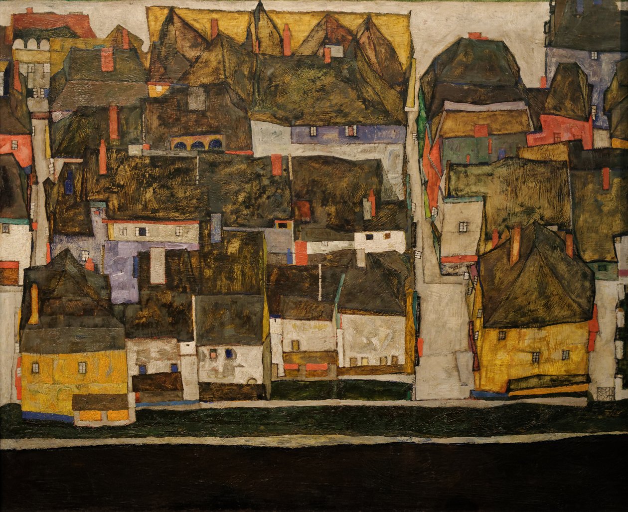 Die kleine Stadt  av Egon Schiele