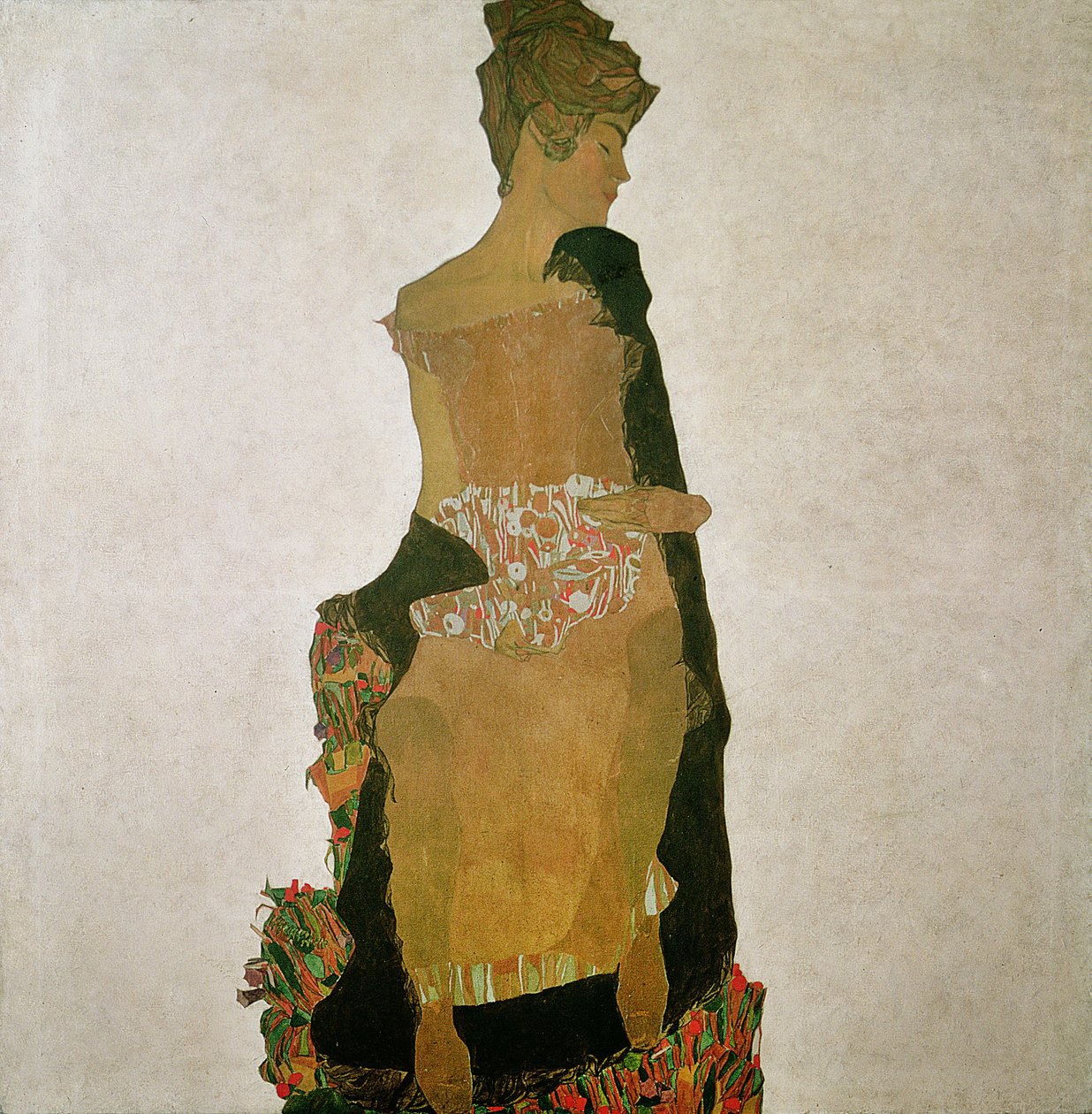 Gerti Schiele, 1909 av Egon Schiele