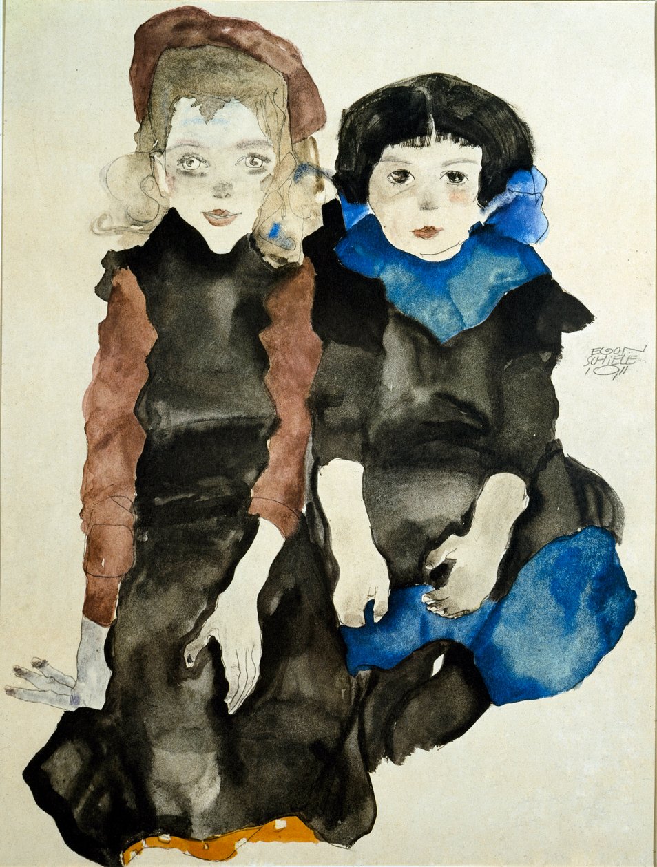 Ungar. Teckning av Egon Schiele (1890-1918) av Egon Schiele