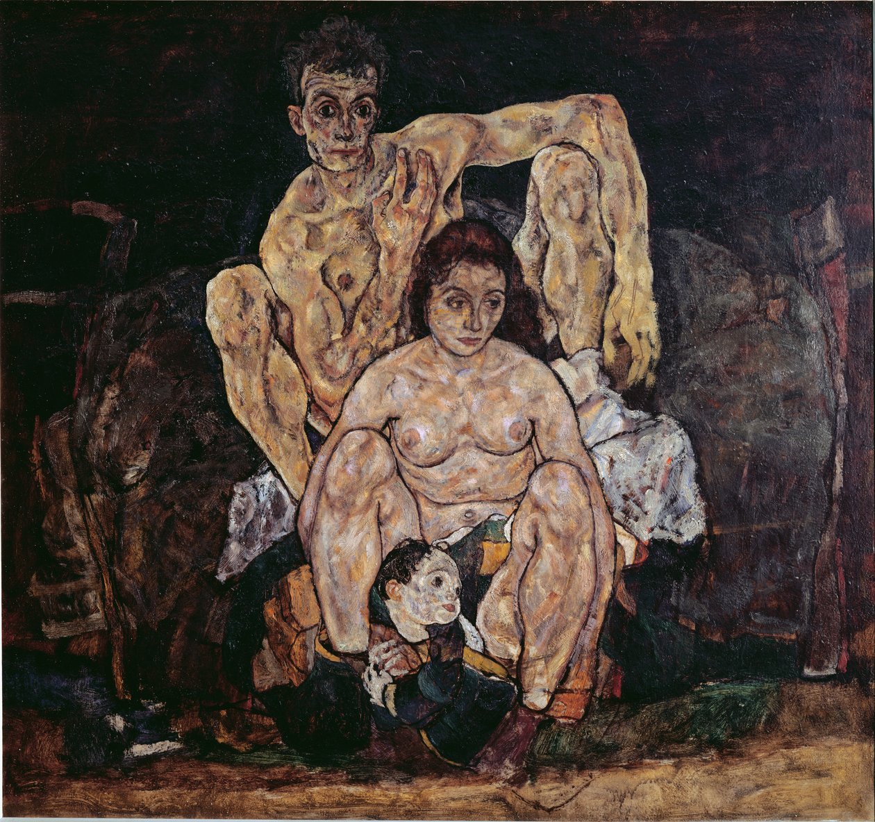 Familjen av Egon Schiele