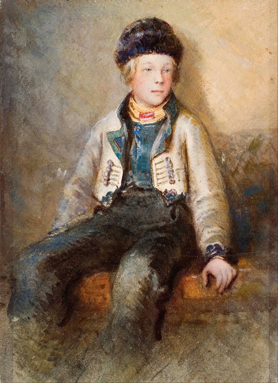utan titel (norsk pojke) av Egron Sellif Lundgren