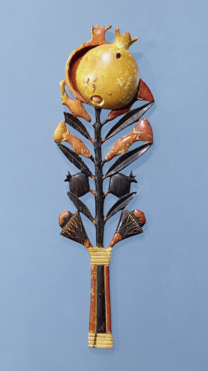Salvsked (målad elfenben) av Egyptian