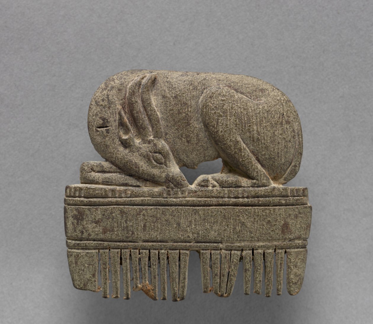 Kam med gasell, c.1391-1353 f.Kr av Egyptian 18th Dynasty