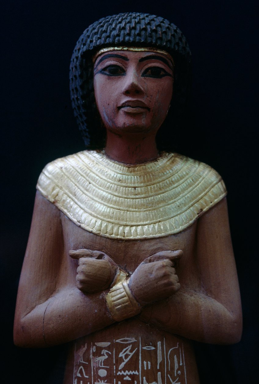 Begravningsstatyett (Ushabti) av Egyptian 18th Dynasty