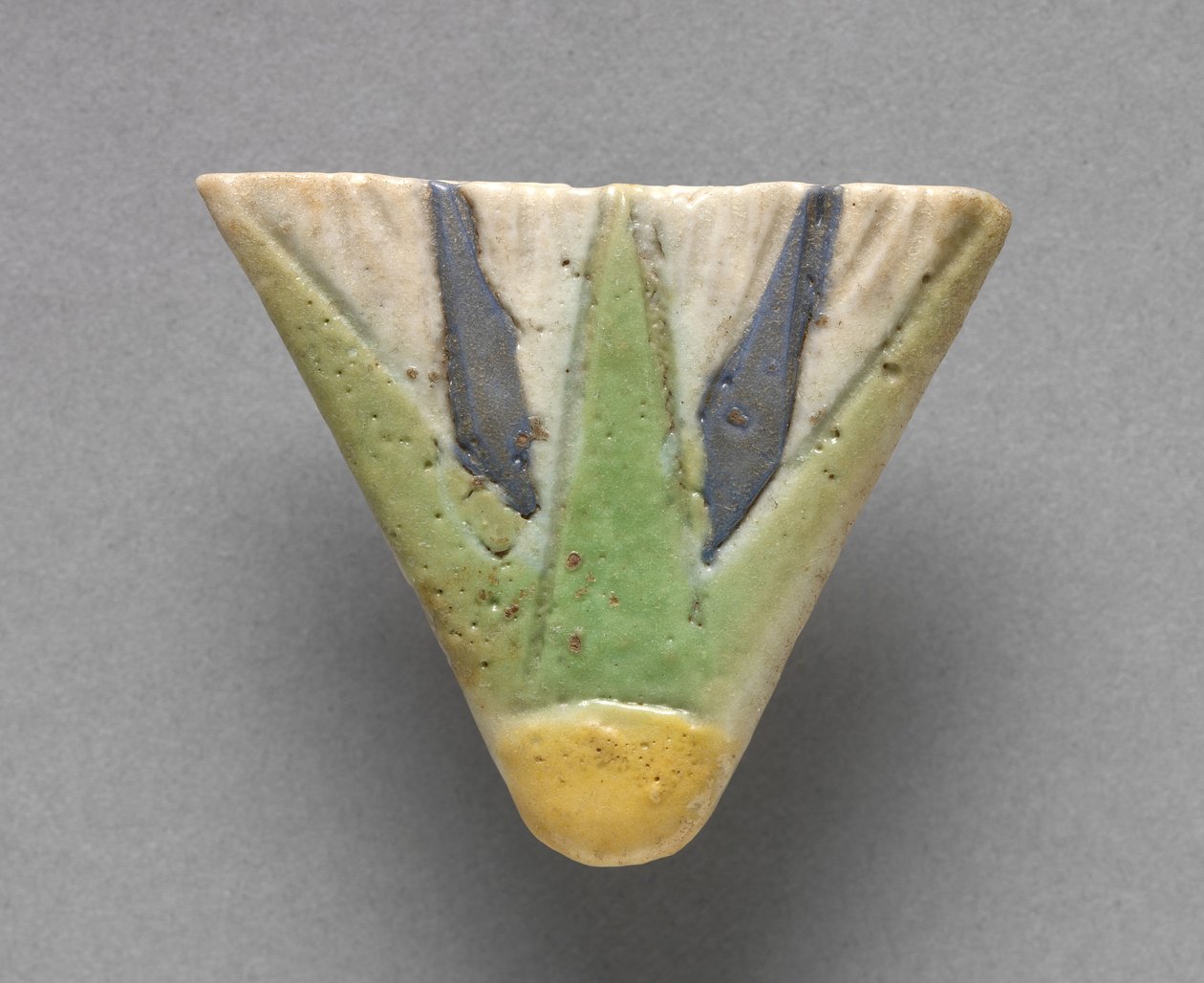 Lotus Blossom Halsband Terminal, ca 1391-1337 f.Kr av Egyptian 18th Dynasty