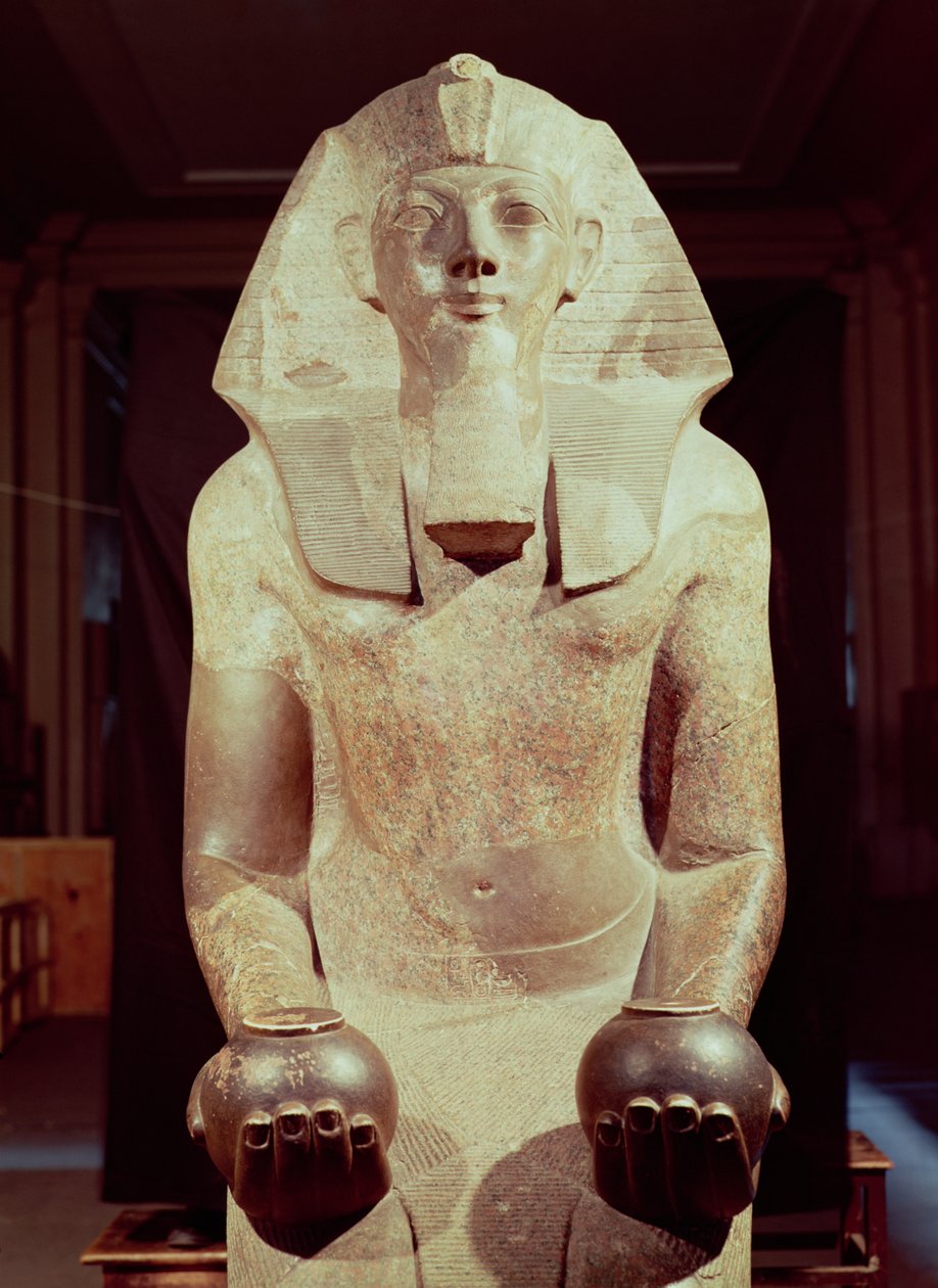 Staty av drottning Makare Hatshepsut av Egyptian 18th Dynasty
