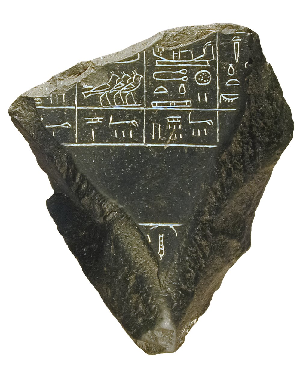Fragment av Palermo-stenen (sten) av Egyptian 5th Dynasty