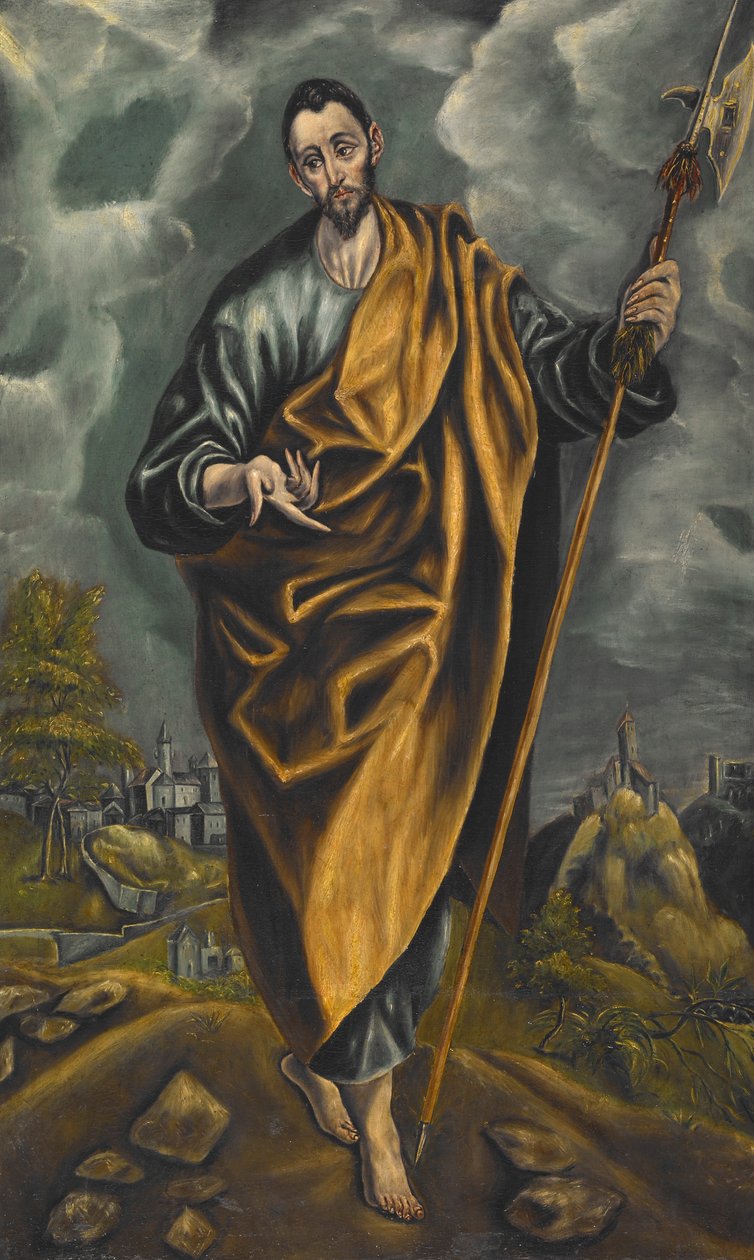St. Judas Thaddaeus or St. Thomas av El Greco