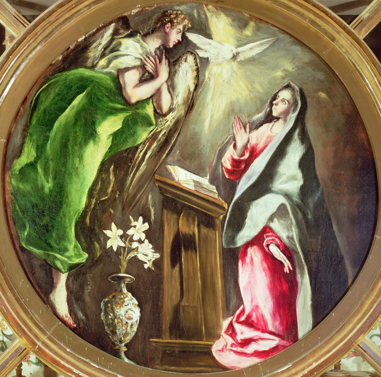 Bebådelsen, 1597-1603 av El Greco