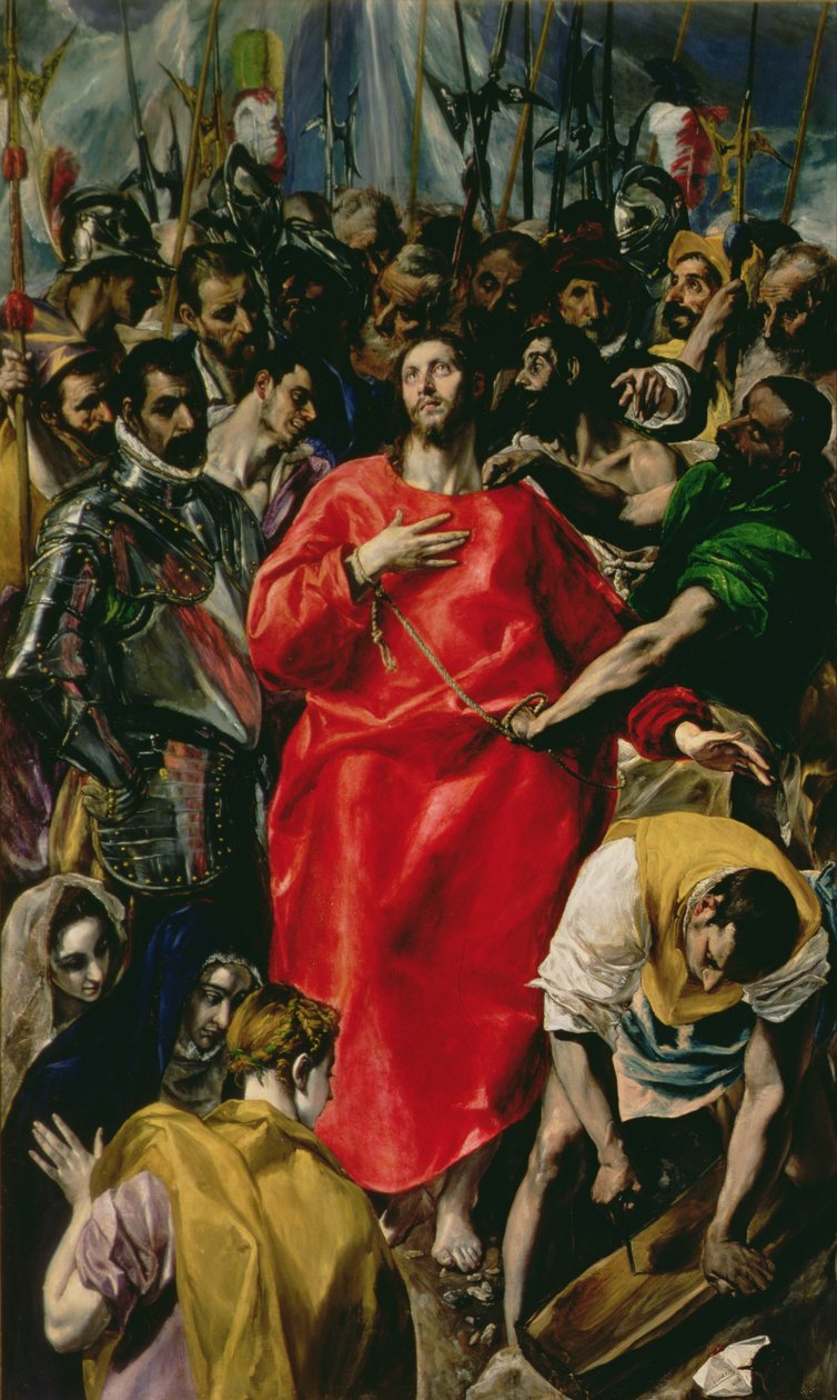 Kristi avklädning, 1577-79 av El Greco