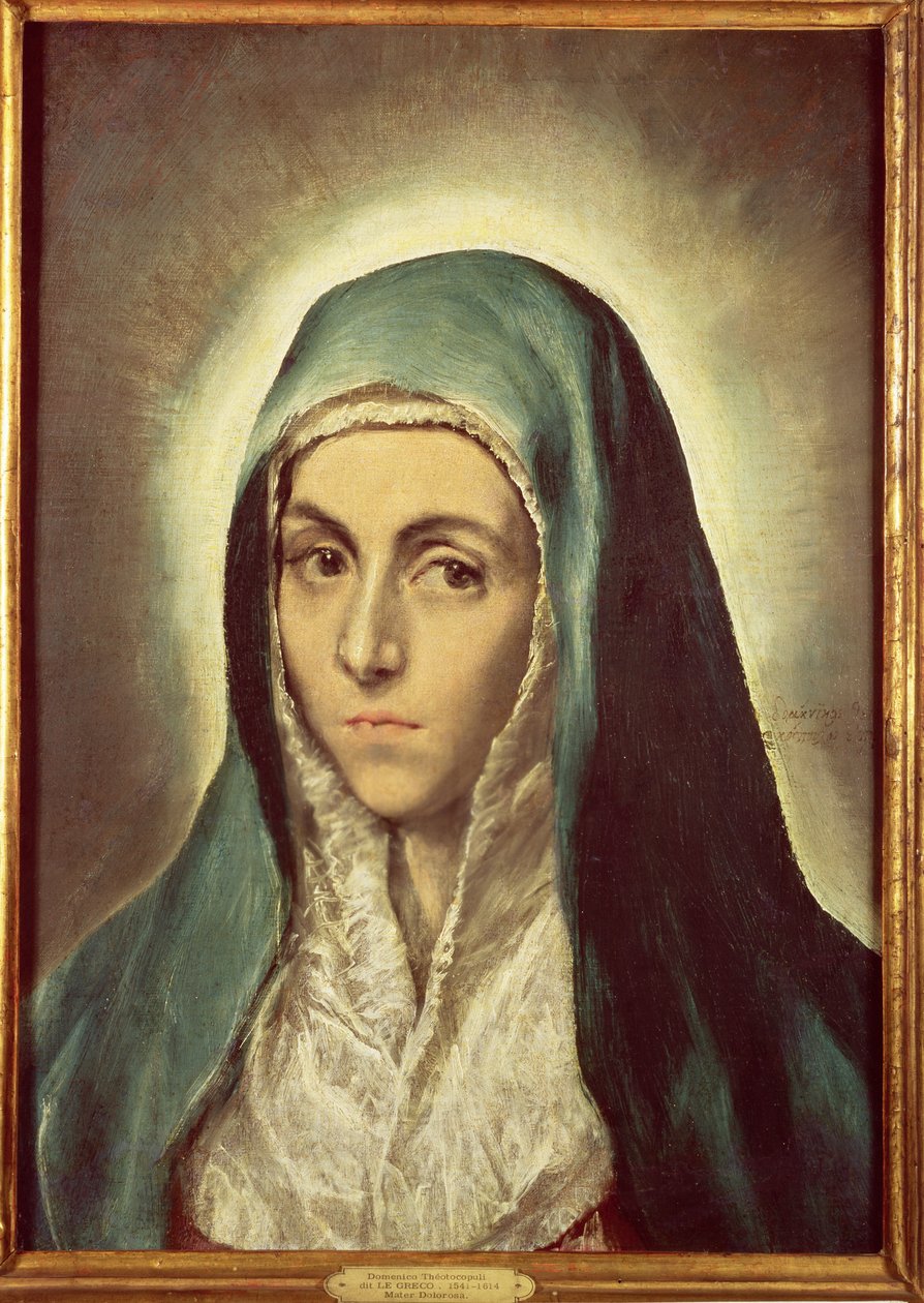 Jungfrusörjanden av El Greco