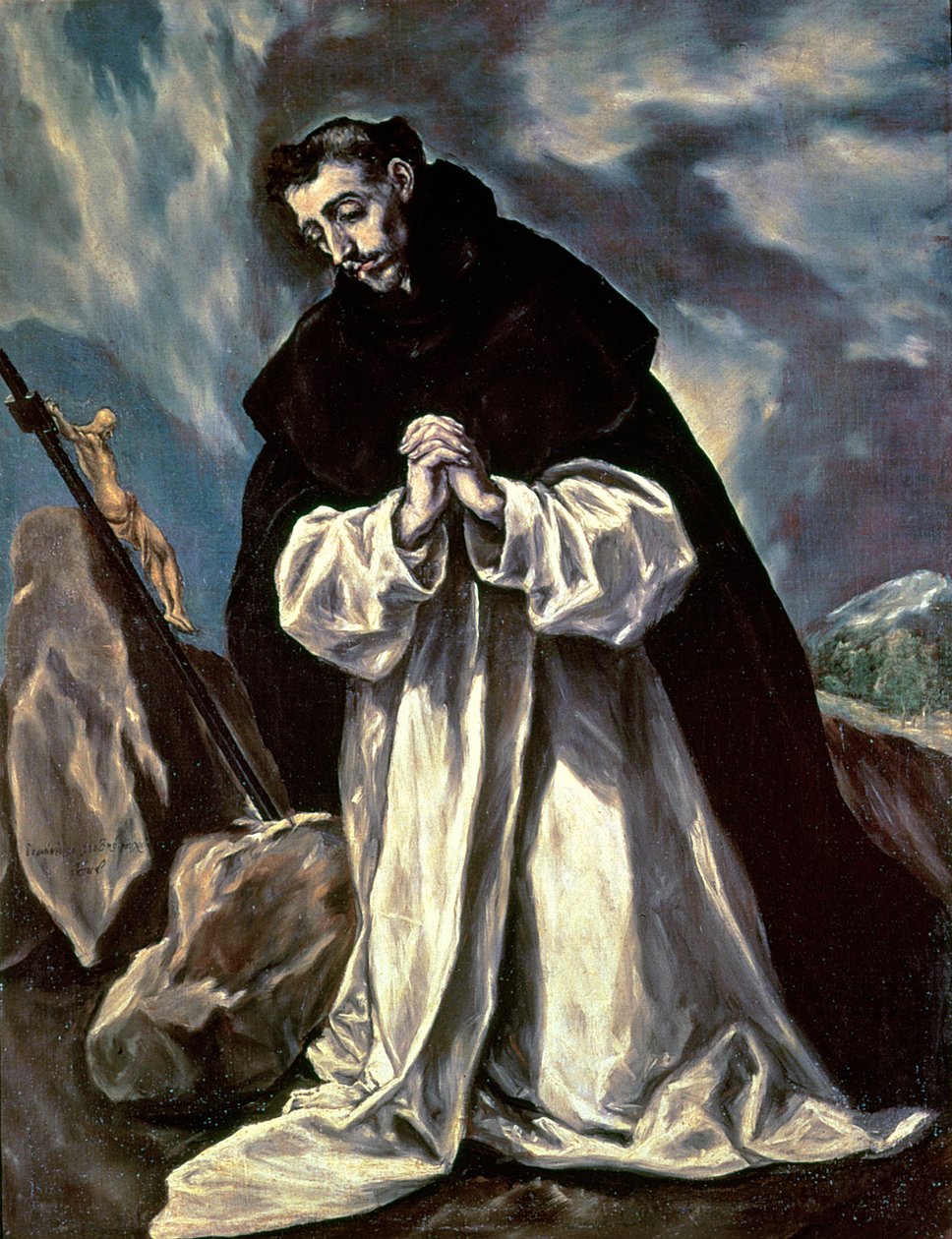 St Dominic av El Greco