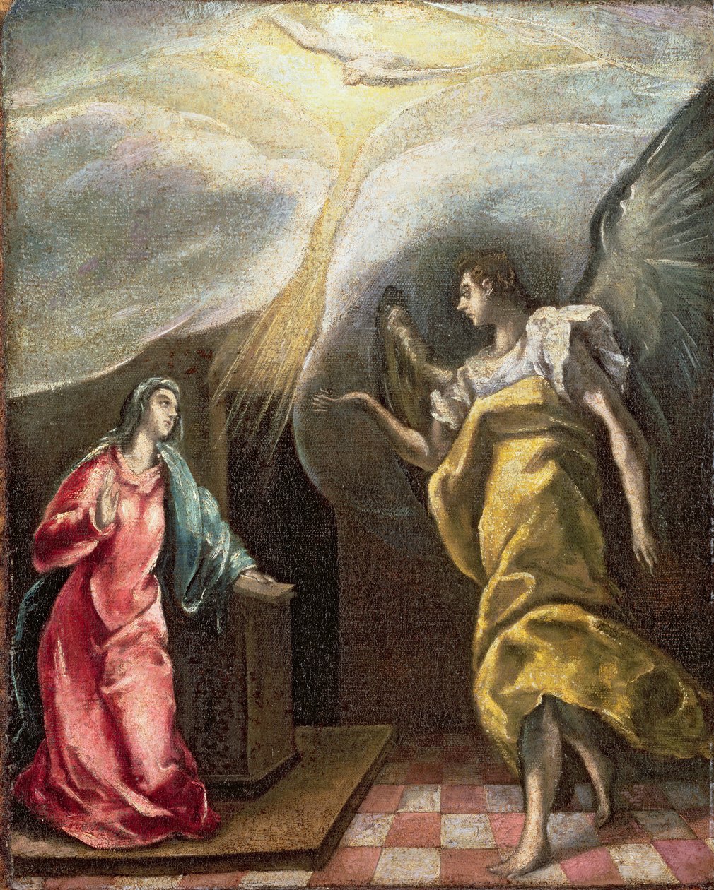 Tillkännagivande av El Greco
